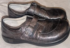Alegria KHL-449 Graphite Sparkle Leather Women's 9 / 39 EU Supportive Shoes