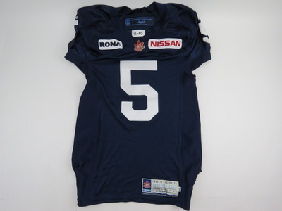 #ad Reebok Toronto Argos Game Worn CFL Football Jersey Size 40 Argonauts #5 KUALE $127.48