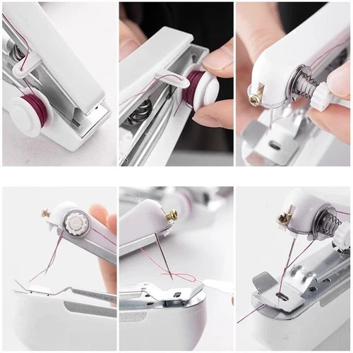 Manual Sewing Machine Mini Multi-Functional Handheld Tailor Sewing Portable - Bild 8 von 8