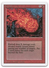 Fireball (NM) Revised Edition 3ED Magic MTG