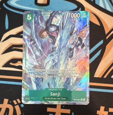One Piece CCG Sanji OP13-027 Carrying on His Will Rare Foil Alt Art Eng