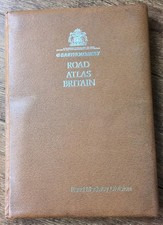 Bartholomew Road Atlas Britain 1982 Produced for Reed Paper Co
