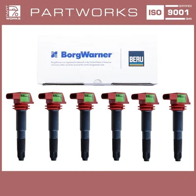 6x Zündspule für PORSCHE Panamera 3.6 970FL ab '11- 94860210414 - Bild 1 von 4