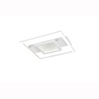 Led Deckenleuchte Deckenlampe Wohnzimmerlampe Metall Weiß Neutralweiß L 35 Cm
