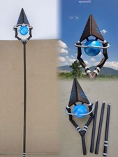 Mushoku Tensei Jobless Reincarnation Rudeus Greyrat Cos Stick Wand Cane Lightup