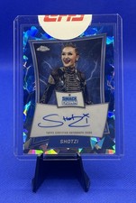 2025 Topps Chrome Sapphire WWE Shotzi Blue Brand Autograph Redemption #BBA-SZI