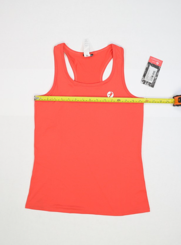 Oiselle Essential Bird Racerback Tank Alpenglow Womens Size 4 Feather Arrow NWT - Picture 3 of 14