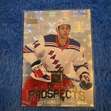 2025-26 Fleer Metal Premium Prospects PP-22 MATTHEW ROBERTSON New York Rangers