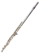 Yamaha Flute Yfl-212 Tested Working Silver Plated Student Used