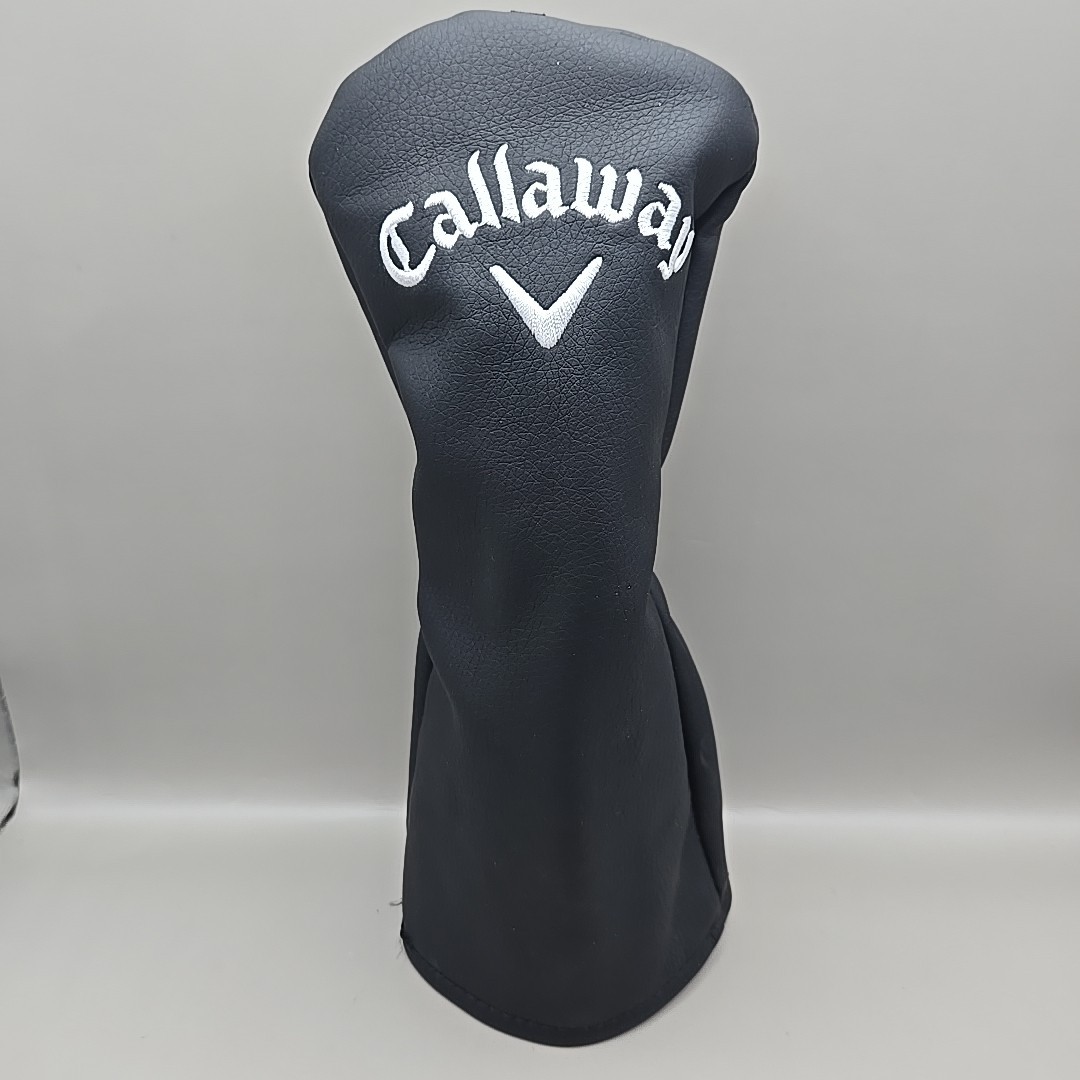 Callaway Iron Golf Club Head Cover Embroidered Black Synthet