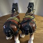 Vintage Pair Clydesdale Porcelain Horse Statues — photo 8