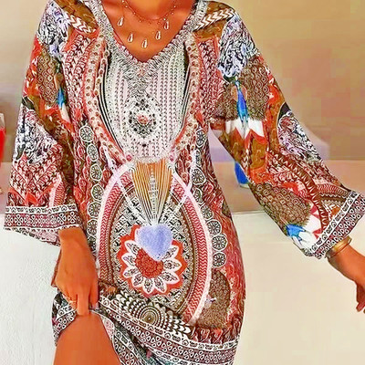 Plus 1XL (Size 14) Middle Eastern Dress - Work to Cocktails  CLEARANCE SALE