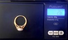 Estate 5 Tcw Opal & Diamond 10K Yellow Gold Oval Halo Ring 2.6grs Free Insure Sh — photo 8