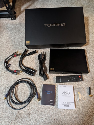 Topping D90 Black DAC Non-MQA AKM Chip