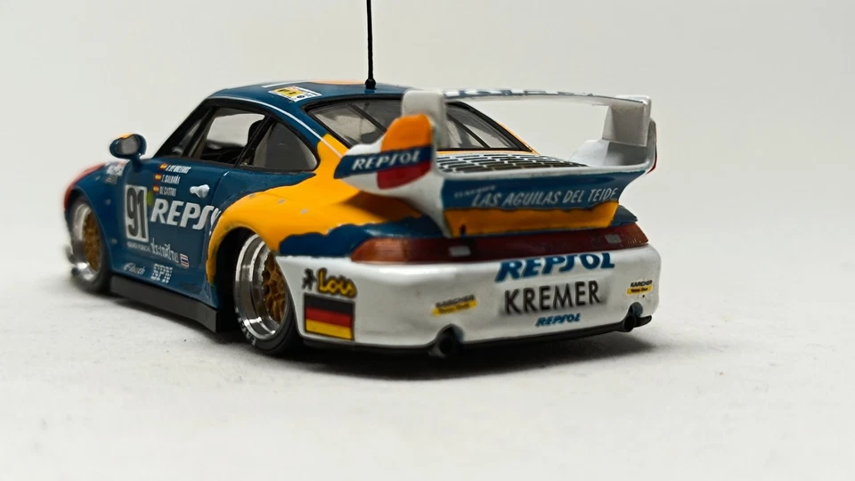 Porsche 911 GT2 1995 Orleáns-Saldaña-de Castro Le Mans, Vitesse 1:43 - Immagine 3 di 4