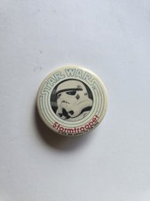 Vintage 1978 StarWars STORMTROOPER Official FanClub Button Pinback - Rare Button