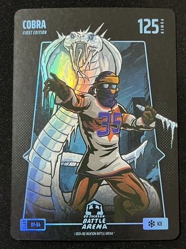 2024 Bo Jackson Battle Arena Kevin Durant Cobra BATTLEFOIL Ice First Edition