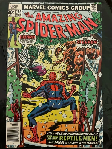 The Amazing Spider-Man #166  9.6.  NM+.   Marvel Comics March 1977)