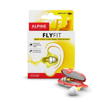 FlyFit - Earplugs for Pressure Relief & Preventing Ear Pain While Flying - Airpl