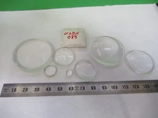 LOT OPTICAL GLASS LENSES ASSORTED LASER OPTICS NICE AS PICTURED U8-A-116