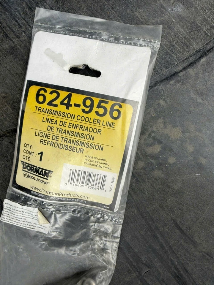 Línea inferior del enfriador de aceite Dorman 624-956 para Chevy Olds Chevrolet Trailblazer Envoy Foto 2 de 2