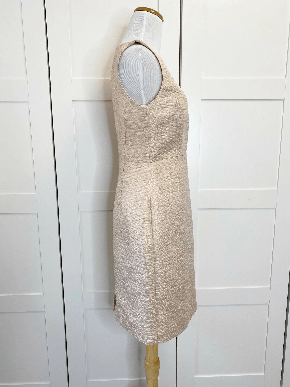 Abito Kate Spade Della tutto ciò che glittera dietro zip senza maniche 6 blush