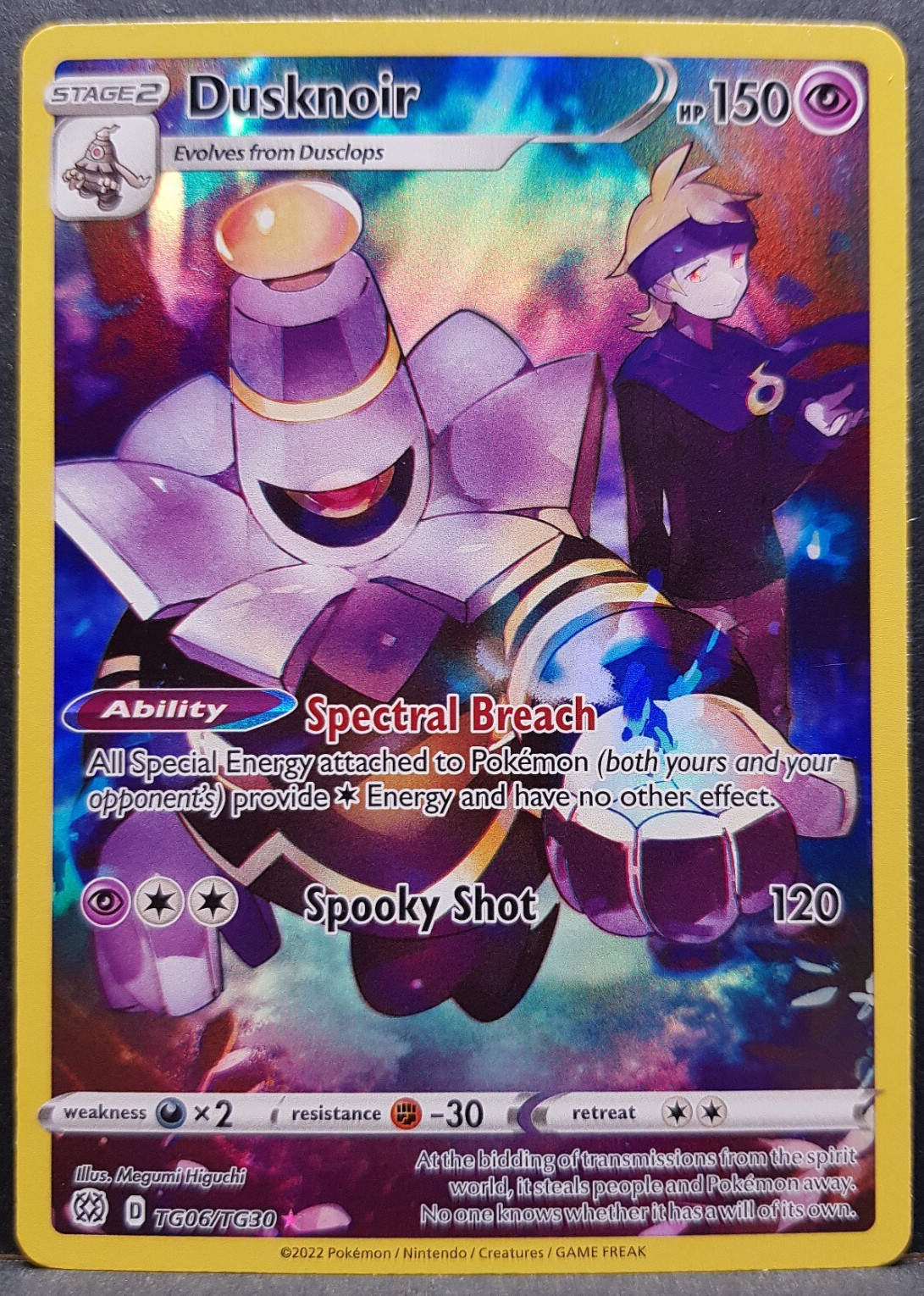 Dusknoir TG06/TG30 Brilliant Stars Full Art Pokémon Pokemon Card English NM