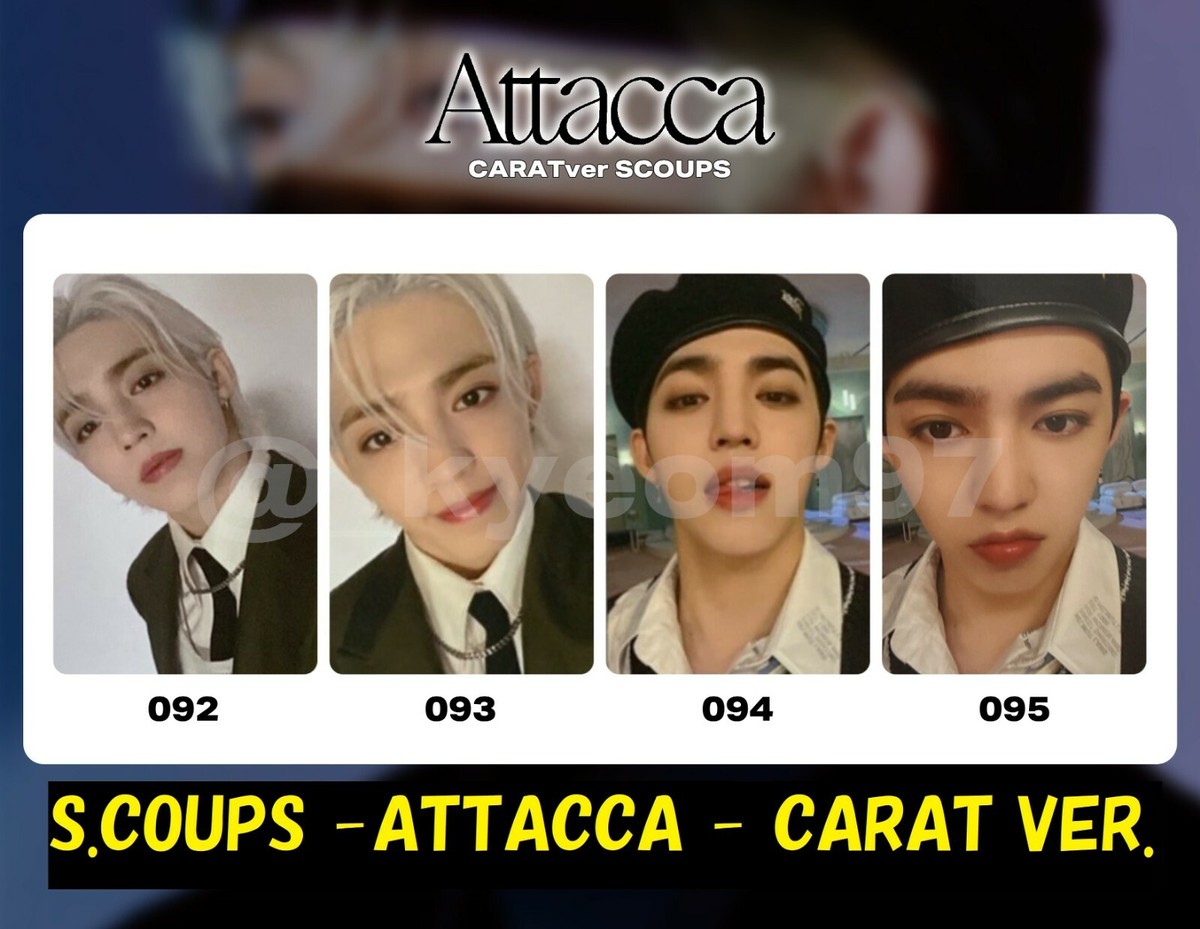 SEVENTEEN Attacca エスクプス SEVENTEEN エスクプス スンチョル Attacca carat ver バインダー