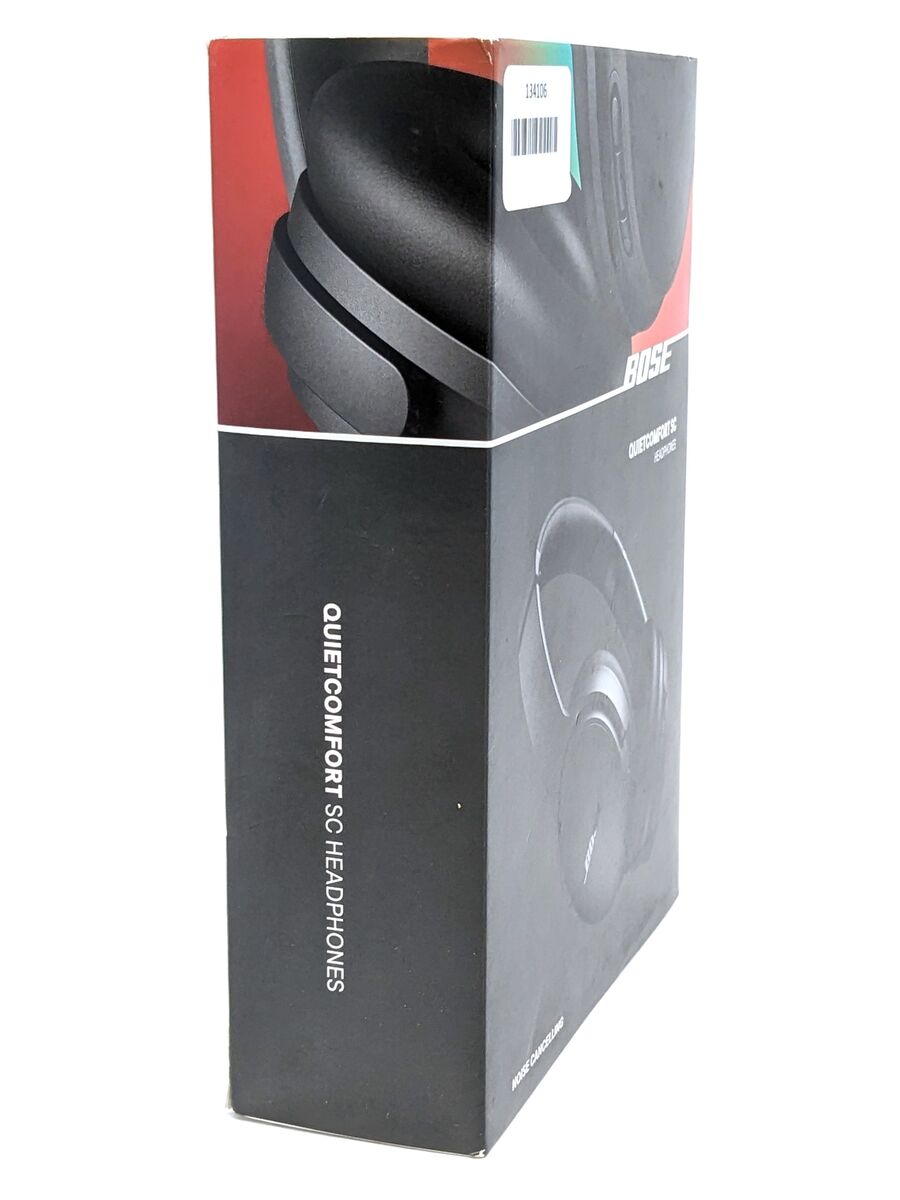 Bose QuietComfort SC Over-Ear Headphones Black - 884367-0900 Bose QuietComfort SC Over-Ear Headphones Black - 884367-0900