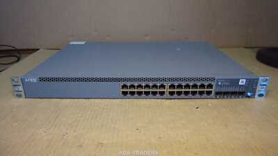 JUNIPER EX2300-24P Gigabit mANAGED Switch 24-port PoE+ 4x 10GbE SFP + RACK EARS