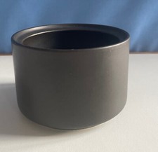 Melitta Kopenhagen Zuckerdose  ohne Deckel schwarzbraun matt