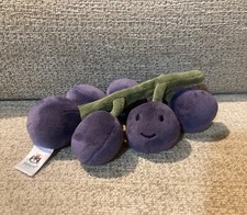 Jellycat Fabulous Fruit Grapes Plush Soft Toy