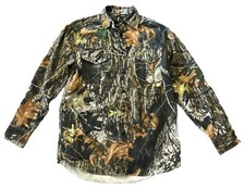 RedHead Bass Pro Shops Small Camo Pattern Button Up Long Sleeve Hunting Shirt