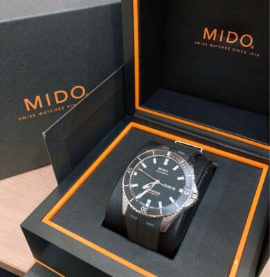 Mido Ocean Star Caliber 80 Automatic M026430A Diver Black Day