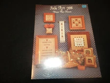  1984 Counted Cross Stitch Pattern FOLK ART VIII Bless This  House by Homespun 