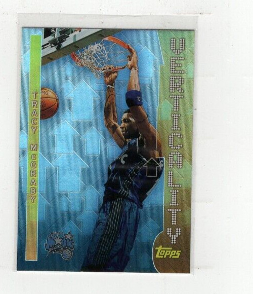 2002-03 Tracy McGrady Topps Verticality #V4 Free Shipping (F139)