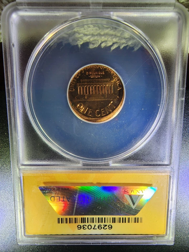 2001 1c Struck 10% Off Center At K-6:30 (#15.1) - Image 2 of 4