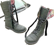 Dr Martens 1914 Triumph dark mirage broadway leather boots UK 4 EU 37