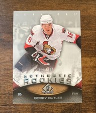 2010-11 SP Game Used Edition Authentic Rookies /699 Bobby Butler #131 Rookie RC