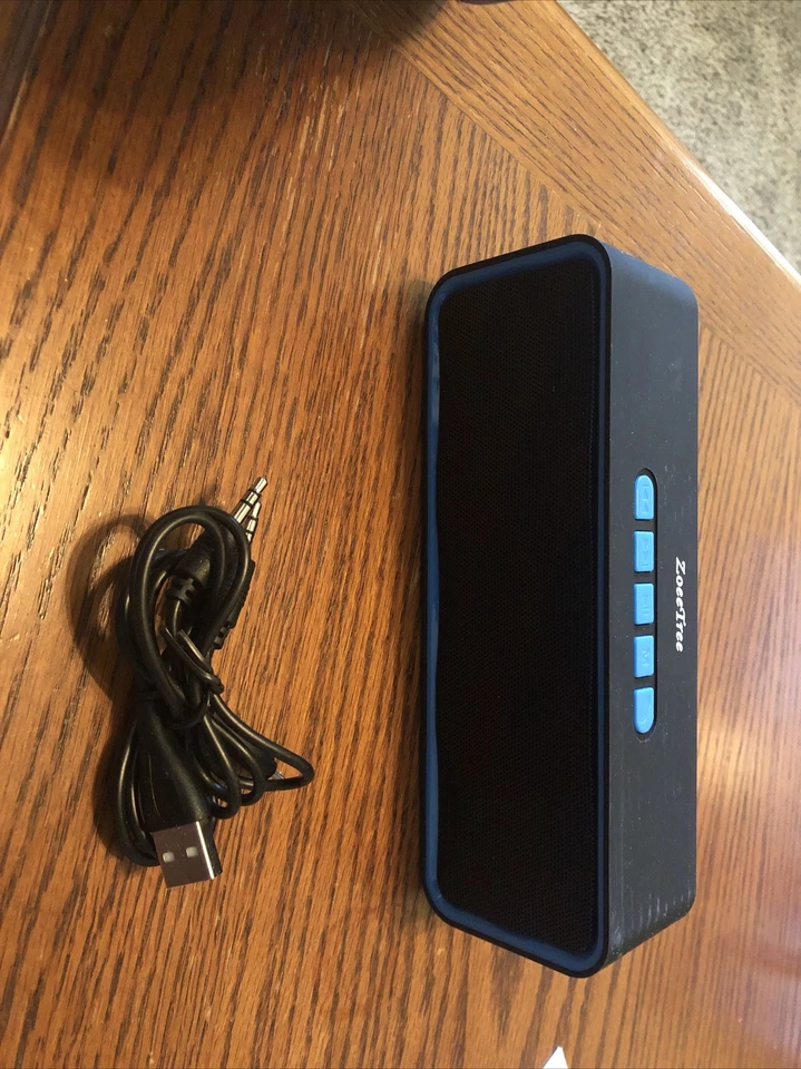 Altavoz inalámbrico Bluetooth para exteriores ZoeTree - negro Foto 2 de 3