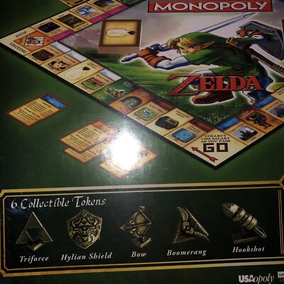The Legend of Zelda Monopoly Collector's Edition Game Sealed