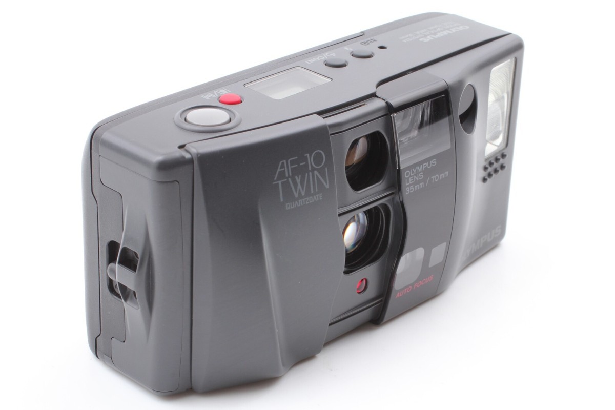 MINT] Olympus AF-10 Twin QD Quartz Date Camera 35mm 75mm Lens From