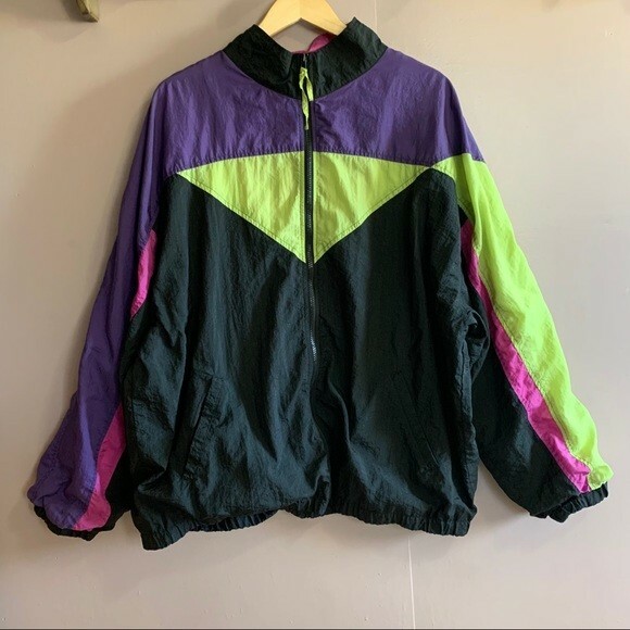 ジャケット・アウター vintage nylon design blouson BLK Heartsend Retro Nylon Jacket - Blk – HEARTSEND