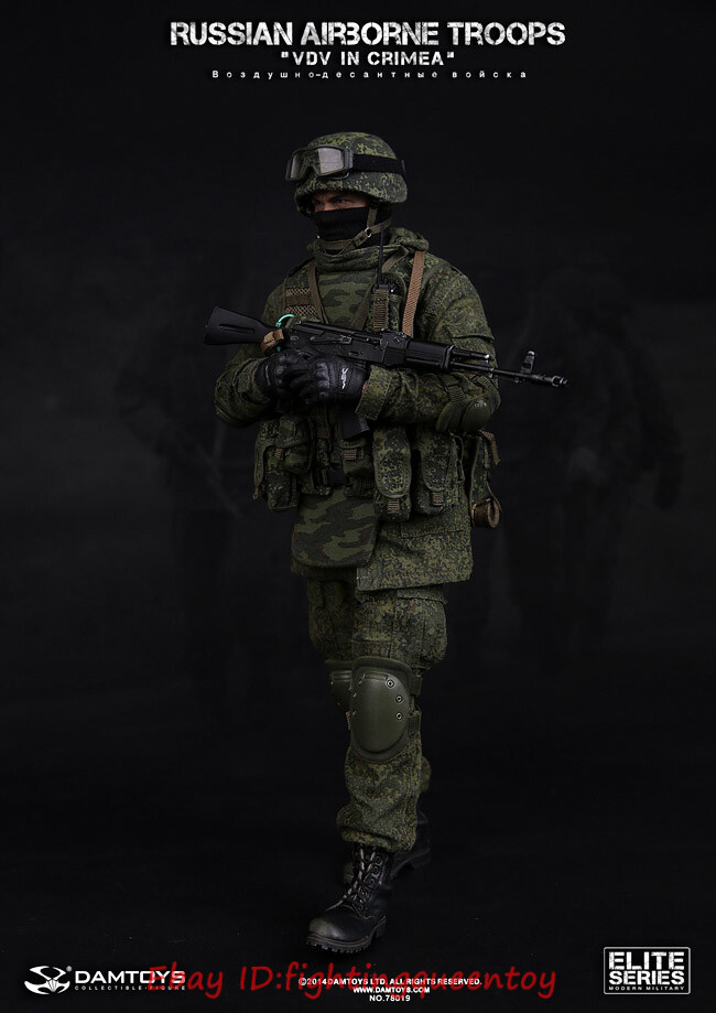 DAMTOYS 78019 1/6 Russian Airborne Troops VDV In Crimea Figure