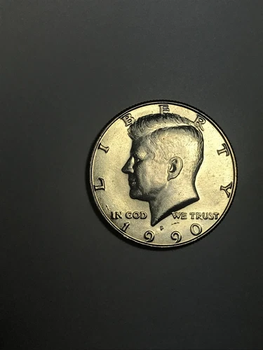 1990-P Clad Uncirculated Kennedy Half Dollar