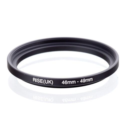 RISE(UK) 46mm-49mm 46-49 mm 46 to 49 Step Up Ring Filter Adapter black - Picture 1 of 3