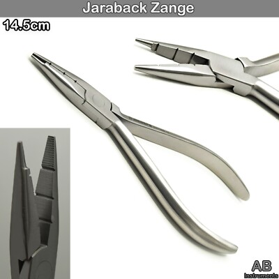 Jarabak Zange Zahntechnik KFO Drahtbiegezange Omega Loop Bogendraht Biegezange