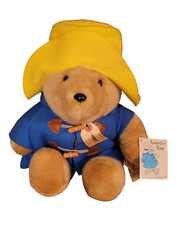 Paddington Bear 15" Eden Large Plush Teddy Stuffed Animal 1988 Vintage