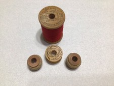 Wooden Thread Spools with Different Sizes reduced price 