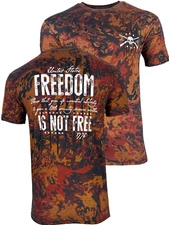 Howitzer Style Men's T-Shirt Essential Freedom Military Grunt MFG